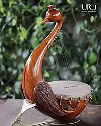 Modern yazh, historically instrument of Tamil culture