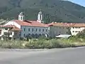 Yakoruda Orthodox church and town school