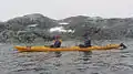 Kayaking near the Yalour Islands