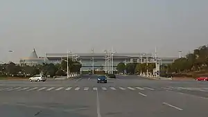 Yangzhou Railway Station on the Nanjing–Qidong Railway