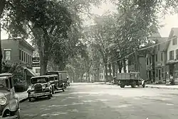 Yarmouth was once flush with American elms. These, on Main Street, were some of the original 739 that existed