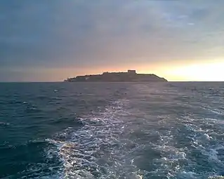 Sea of Marmara approaching Yassıada