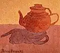 Still-life teapot