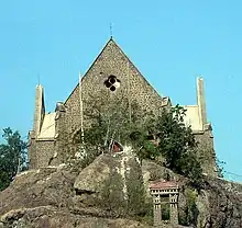 Image 25Saint Mary's Garrison church in Aden was built by the British in 1850 and is currently abandoned. (from History of Yemen)