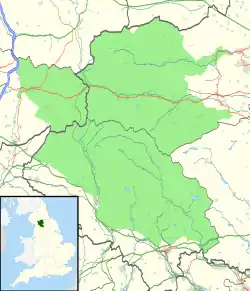 Map showing the location of Stream Passage Pot