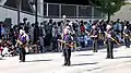 Children portraying Byakkotai soldiers at the annual Aizu clan parade (2006).