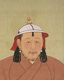 Khayishan (Külüg Khan and Emperor Wuzong of Yuan) was the seventh Khagan of the Mongol Empire and the third Emperor of the Yuan dynasty in China.