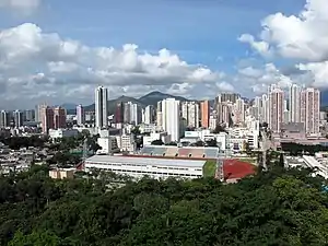 Day view of the Yuen Long District skyline