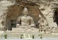 Yungang Grottoes (云冈石窟), Datong (大同), China.