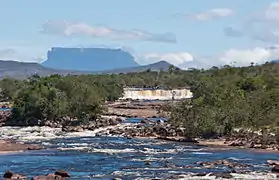 Yuruaní River and   Yuruaní-tepui