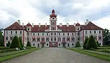 Mnichovo Hradiště Chateau by Marco Antonio Canevalle, 1690s–1720s.