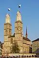 Grossmünster as seen from Münsterhof