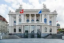 Zürich Opera House in Zürich, Switzerland