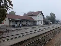 Zabok (view of the station before reconstruction)