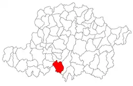 Location in Arad County