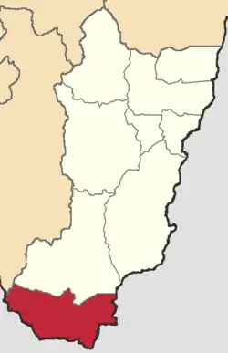 Cantons of Zamora Chinchipe Province