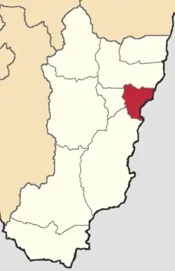 Cantons of Zamora Chinchipe Province