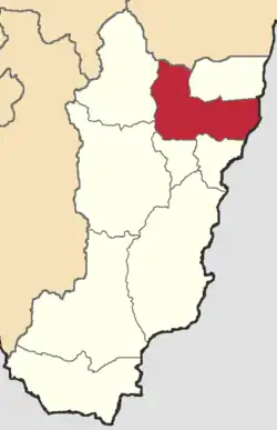 Cantons of Zamora Chinchipe Province