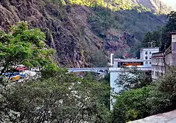 Sino-Nepal Friendship Bridge at the Zhangmu–Kodari crossing