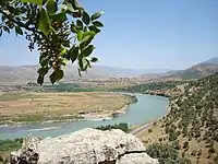 Zê river in Zebari region, Iraqi Kurdistan.