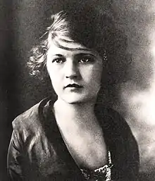 Photographic portrait of Zelda Fitzgerald