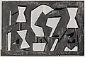 Zelda Nolte sculpture maquette poured concrete c.1964-5