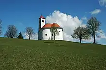 St. Wolfgang's Church in Zelše