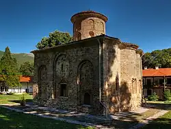 The medieval church of the Zemen Monastery