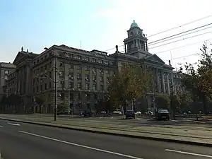 Railway Museum by Svetozar Jovanović in Belgrade, 1931