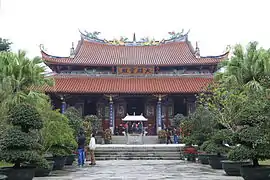 Mahavira Hall of Nanshan Temple, Zhangzhou, Fujian.