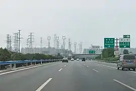 The expressway near South 3rd Ring Road