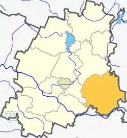 Location in the Plungė District Municipality