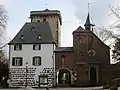 Rheintor (Rhine Gate) with Zollturm (Toll Tower) in the northeast