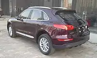 Zotye SR9 rear