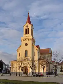 Catholic Cathedral of St. John of Nepomuk by László Német in Zrenjanin, 1867