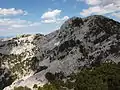 North-west cirque of Veliki kabao