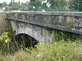 D134 road bridge over the old railway cutting