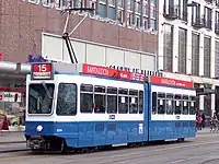 Zürich Be 4–6 Tram 2000 2034 Bellevue