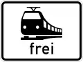 Schienenbahn"Railway Traffic", Trains – Bahn/Zug permitted