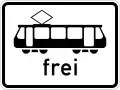 Trams permitted