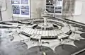 Old airport building model