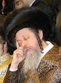 Grand Rabbi Shlomo Goldman, the Zvhiller Rebbe of Union City, New Jersey