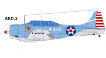 2-S-12 From Scouting Squadron 2 on board the USS Lexington CV-2 on 7 and 8 May 1942 when she took part in the Battle of Coral Sea. Lexington would later be lost due to severe fires during the middle of the day after the Japanese attack.