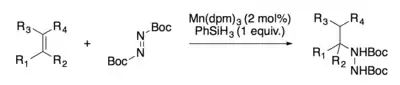 Carreira's manganese-catalyzed hydrohydrazination reaction