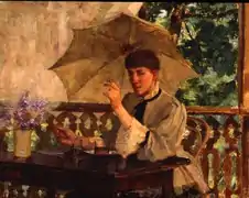 Woman with a Parasol, 1886