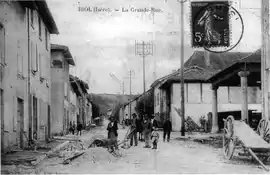 The main road in 1908