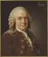 Image 13Carl von Linné, Alexander Roslin, 1775 (oil on canvas, Gripsholm Castle).  Linnaeus was a Swedish botanist, zoologist, and physician who formalised binomial nomenclature, the modern system of naming organisms. He is known as the "father of modern taxonomy".