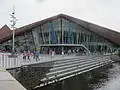 Bryggen, shopping centre and recreational harbour front.