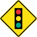 Traffic lights ahead