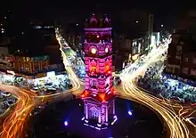 Skyline of Faisalabad